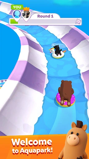 Gameplay screenshot 1 from aquapark.io - Action game